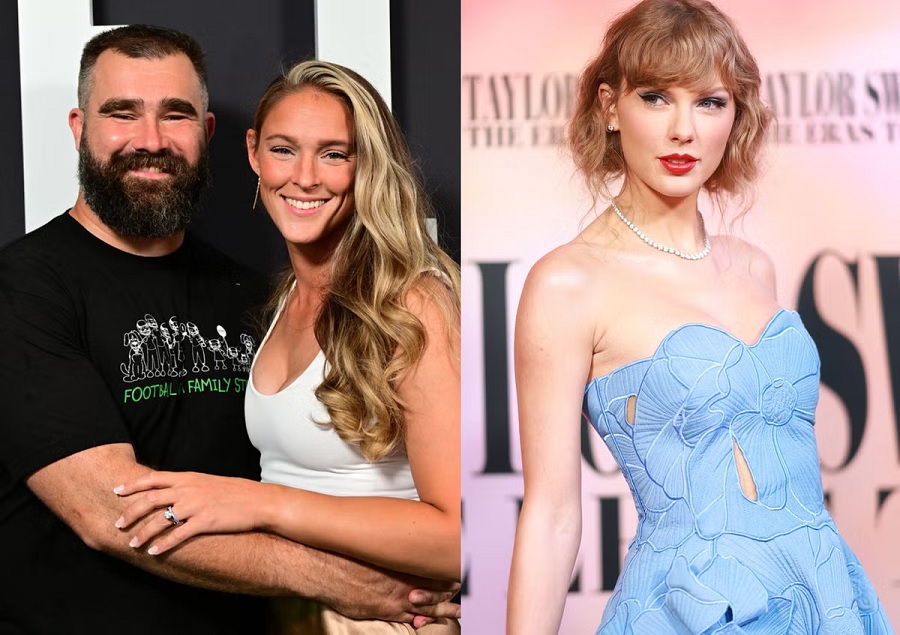 Kylie Kelce hits back at 'tabloid nonsense' about avoiding Taylor Swift