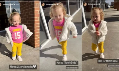 Patrick Mahomes Daughter, Sterling Mahomes takes the fashion world by storm at just 3 years old!