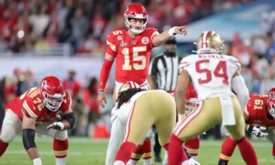 WATCH : Sadly KC Chiefs losing it as McCaffrey touchdown puts 49ers 10-0 up on Chiefs : Super Bowl 2024