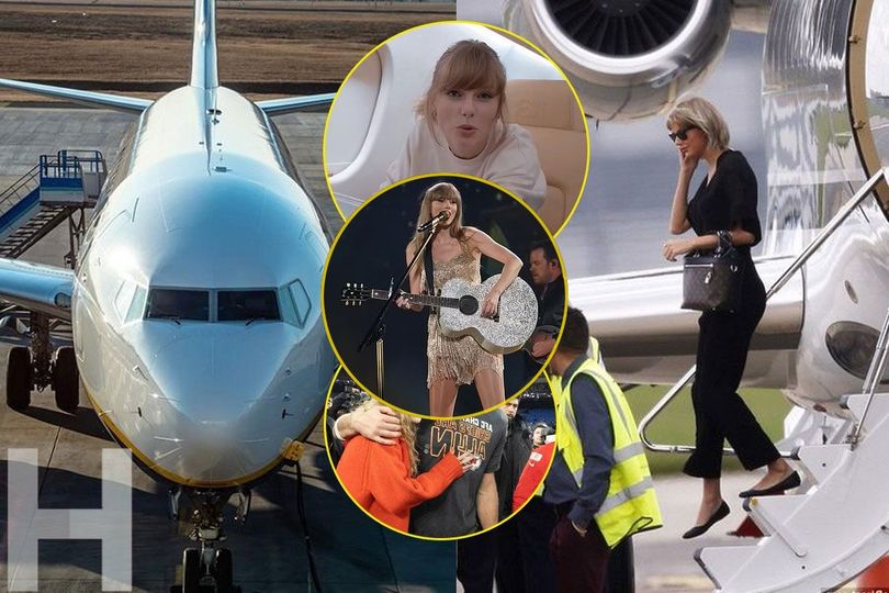 Taylor Swift set to travel nearly 20,000 MILES by private jet in 10 days amid tour and Travis Kelce’s Super Bowl… after being ranked as most carbon-polluting celebrity