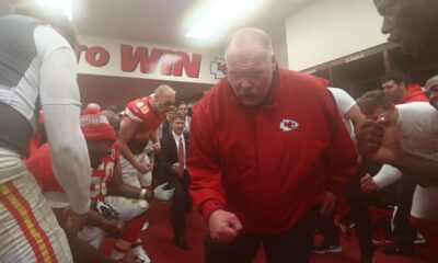 That Joyous Moment Andy Ried Danced Like never before, Chiefs Locker Room 64% off