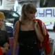 Taylor Swift arrives at Las Vegas' Allegiant Stadium ahead of Travis Kelce's Super Bowl game