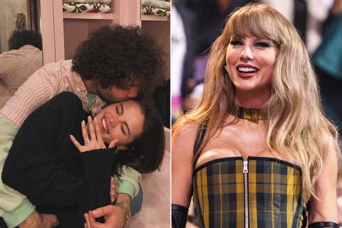 Breaking : Taylor Swift sweetly reacts to Selena Gomez's engagement to Benny Blanco, says she will be ‘flower girl’ at her wedding...