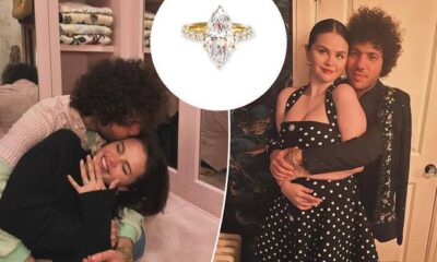 Interesting : Benny Blanco designed Selena Gomez’s marquise engagement ring with ‘special symbols’ of their love...