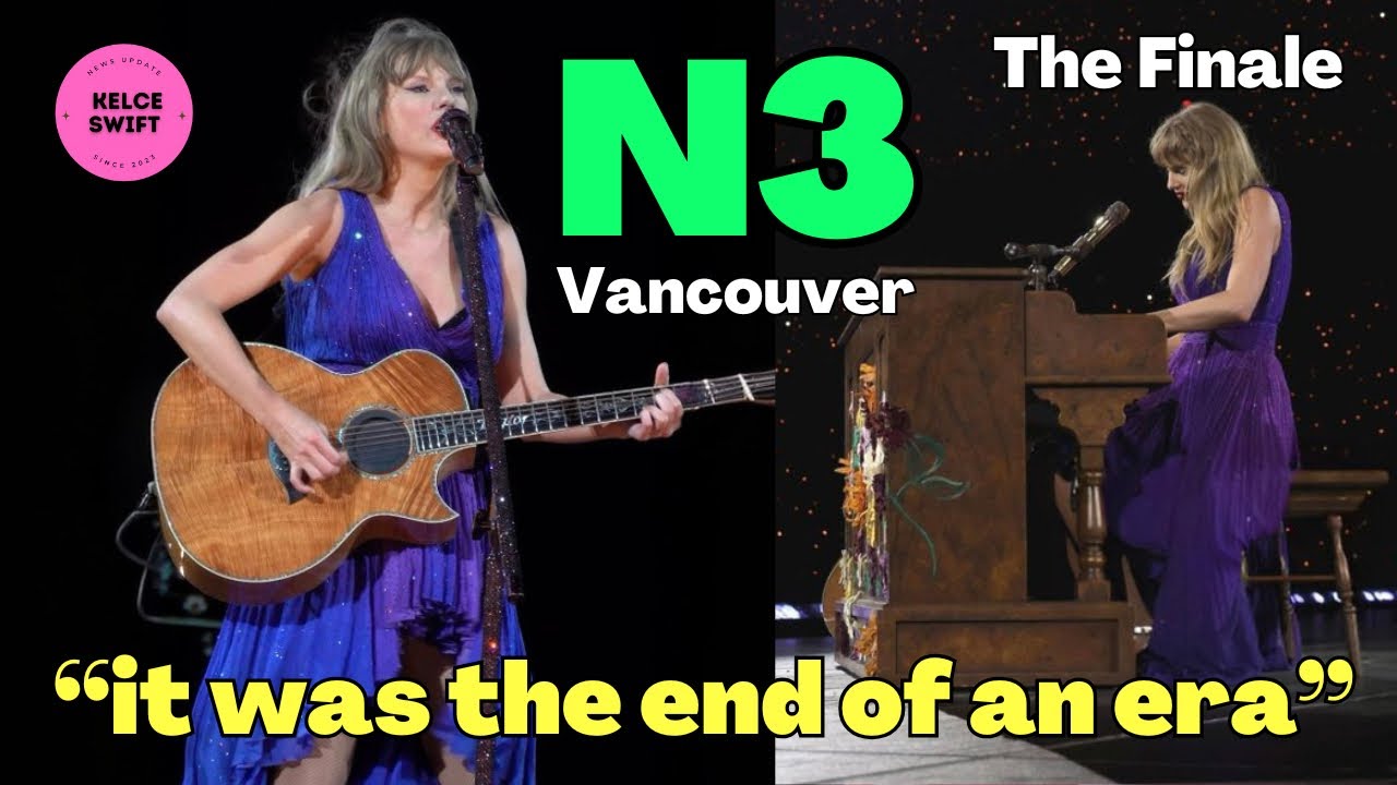 Taylor Swift plays ultimate goodbye mashup to end final acoustic set of Eras Tour...