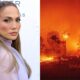 Jennifer Lopez canceled her upcoming media appearances as the deadly wildfires have spread across Los Angeles...