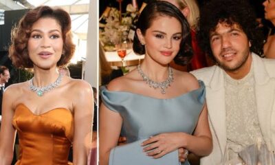 Zendaya's unexpected and hilarious reaction to seeing Selena Gomez's fiancee, Benny Blanco, at the 2025 Golden Globe Awards is rapidly going viral across social media...