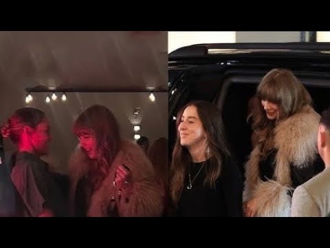 Taylor Swift and Kylie Kelce were pictured sharing a joke at a restaurant in New Orleans on Saturday, hours before a Super Bowl that will divide the Kelce family in two...