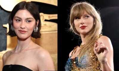 Social media users are sharing their confused reactions to Gracie Abrams and a shocking claim she made about Taylor Swift...