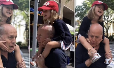 Mama Heming leaves fans emotional with heartwarming video of Bruce Willis and youngest daughter