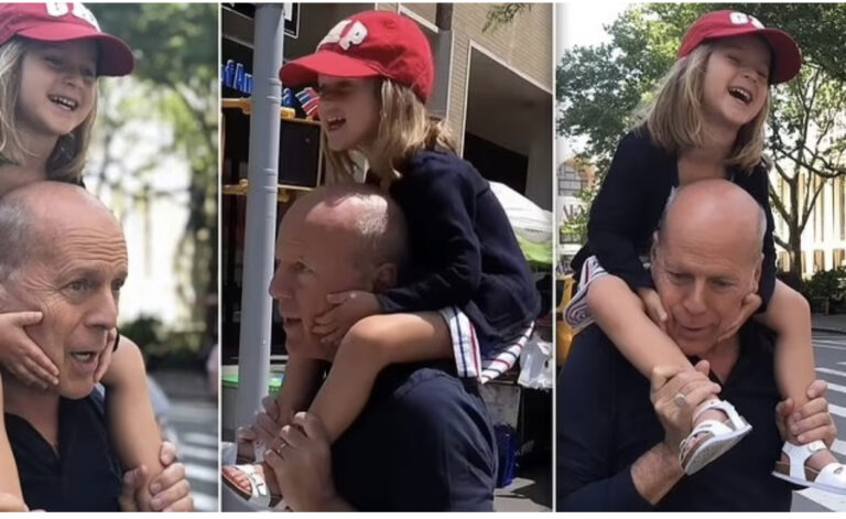 Mama Heming leaves fans emotional with heartwarming video of Bruce Willis and youngest daughter