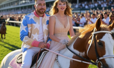 Just In: Taylor Swift and Travis Kelce Dazzle at the 151st Kentucky Derby, Stealing the Spotlight with an Unforgettable Entrance!