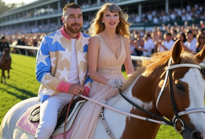 Just In: Taylor Swift and Travis Kelce Dazzle at the 151st Kentucky Derby, Stealing the Spotlight with an Unforgettable Entrance!