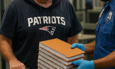 Bill Belichick Spotted Sweating Profusely at Airport After TSA Finds "Too Many Unauthorised Playbooks" in Luggage