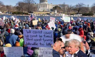 BREAKING: Chaos in D.C. as President Trump is struck in the face and rushed to the hospital. The clash erupted just hours after he seized control of the police and deployed troops, sparking massive street protests and violent confrontations in the capital.