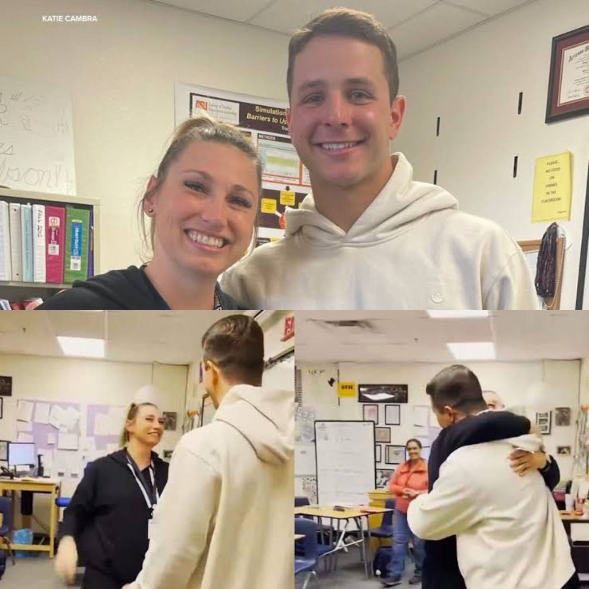 HEARTWARMING TEAR-JERKING NFL Superstar Brock Purdy's $1,000 Classroom Cash Surprise! Slips Into Former Teacher's Lesson Like Sneaky Student Dodging Hall Monitors—Dressed in Casual 49ers Hoodie & Jeans Far From Polished Super Bowl Glory—Knocks Softly While She's Teaching F. Scott Fitzgerald's The Great Gatsby, Freezes Her in Shock with Widened Eyes & Gasping Breath, Triggers Jog for Bear Hug Rivaling On-Field Celebration as She Cries "Oh My God Brock What Are You Doing Here?!"—Grinning Ear-to-Ear with Boyish Charm He Pulls Her Close & Says "I Just Had to See You Ms. Chambra—You Shaped Me So Much & I'm Gifting You $1,000 Cash as Small Token of Endless Appreciation for Everything You Did Back in the Days That Changed My Life Forever!"...Shocks Her Mid-Gatsby with Life-Changing Words That'll Melt Your Heart FOREVER!