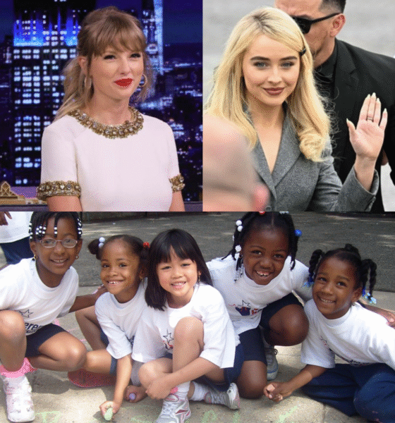 GENUINE HEART: Taylor Swift stunned the world by announcing that, together with Sabrina Carpenter and a few close friends, she will contribute 50 MILLION DOLLARS to establish a foundation empowering underprivileged girls to chase their dreams in music and the arts. “A champion not only on stage but also for humanity,” Taylor shared emotionally as she praised Sabrina following her sold-out tour. “I was once a girl with only a dream. Now, I want to be the reason other girls believe their dreams are possible.”