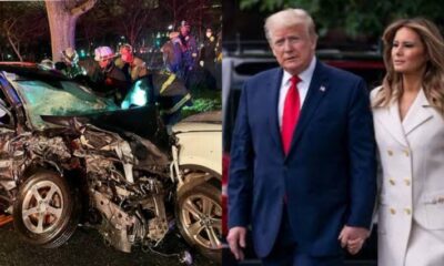 Washington, D.C. — U.S. President Donald J. Trump and his wife Melania Trump have just been involved in a serious car crash just miles away from the White House and have been Urgently Rushed to…see more