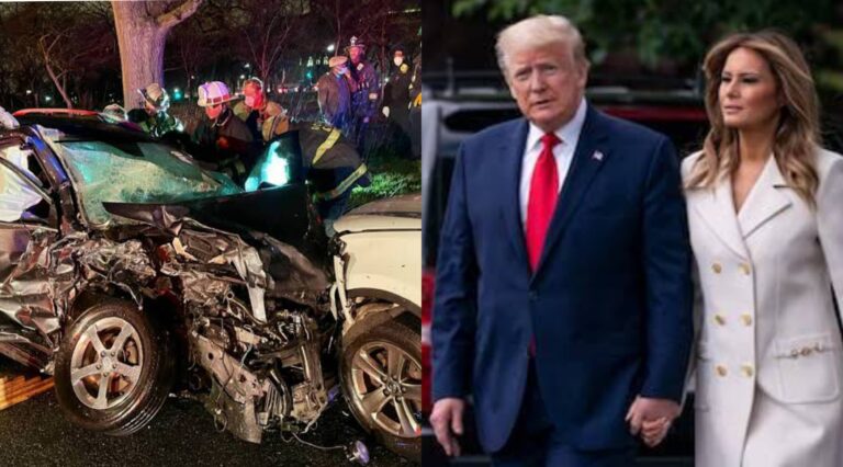Washington, D.C. — U.S. President Donald J. Trump and his wife Melania Trump have just been involved in a serious car crash just miles away from the White House and have been Urgently Rushed to…see more
