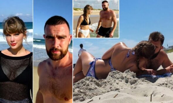Travis Kelce and Taylor Swift Enjoy Secret Halloween Beach Getaway with Jason and Kylie Kelce — Lavish Double Date Trip Reportedly Cost Travis a Fortune, Leaving Fans Questioning Why His Billionaire Fiancée Didn’t Pick Up the Tab! Exclusive Inside Scoop and Photos!