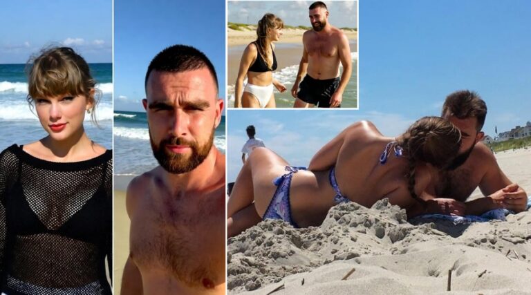 Travis Kelce and Taylor Swift Enjoy Secret Halloween Beach Getaway with Jason and Kylie Kelce — Lavish Double Date Trip Reportedly Cost Travis a Fortune, Leaving Fans Questioning Why His Billionaire Fiancée Didn’t Pick Up the Tab! Exclusive Inside Scoop and Photos!