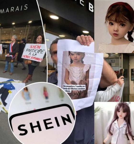 SHEIN $50,000 CHILD-LIKE SEX DOLLS SCANDAL: FASHION GIANT UNDER FIRE AS IT OPENS PARIS STORE AMID OUTRAGE AND INVESTIGATIONS