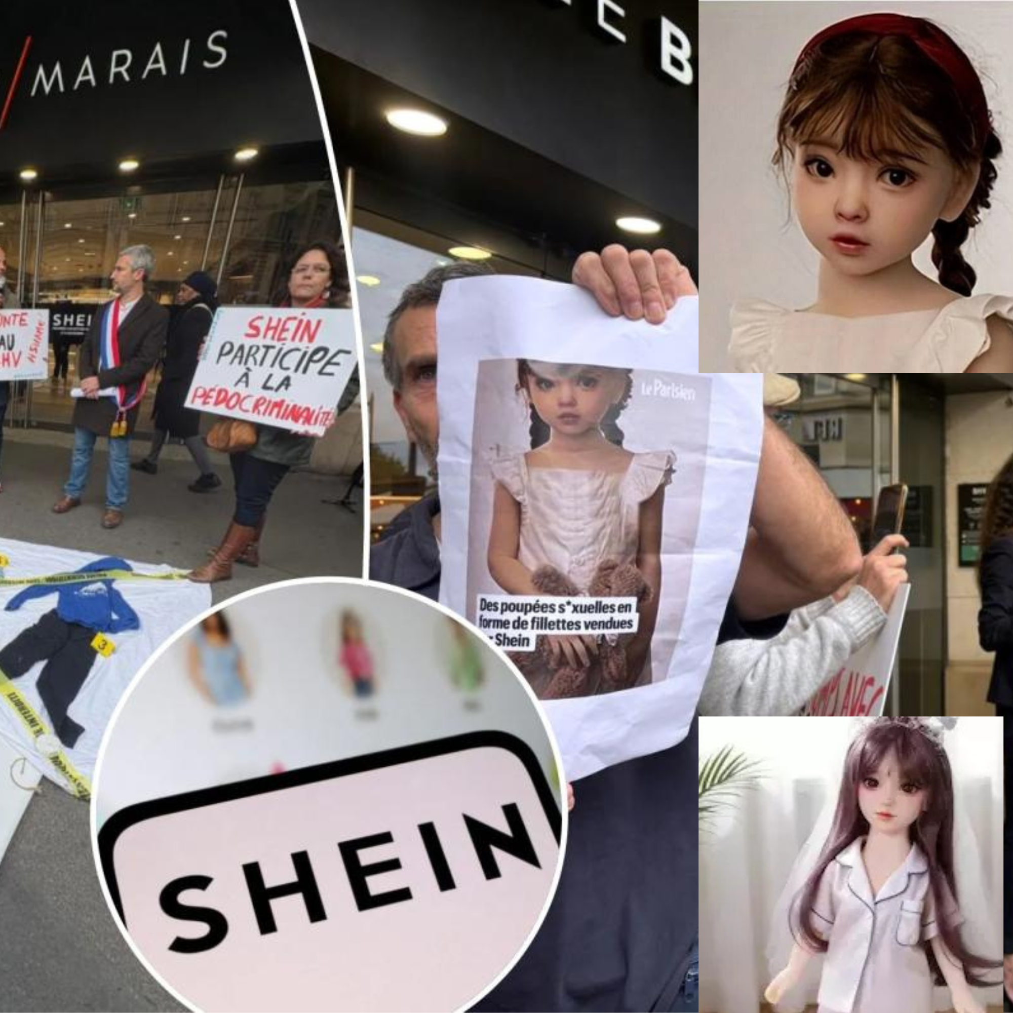 SHEIN $50,000 CHILD-LIKE SEX DOLLS SCANDAL: FASHION GIANT UNDER FIRE AS IT OPENS PARIS STORE AMID OUTRAGE AND INVESTIGATIONS