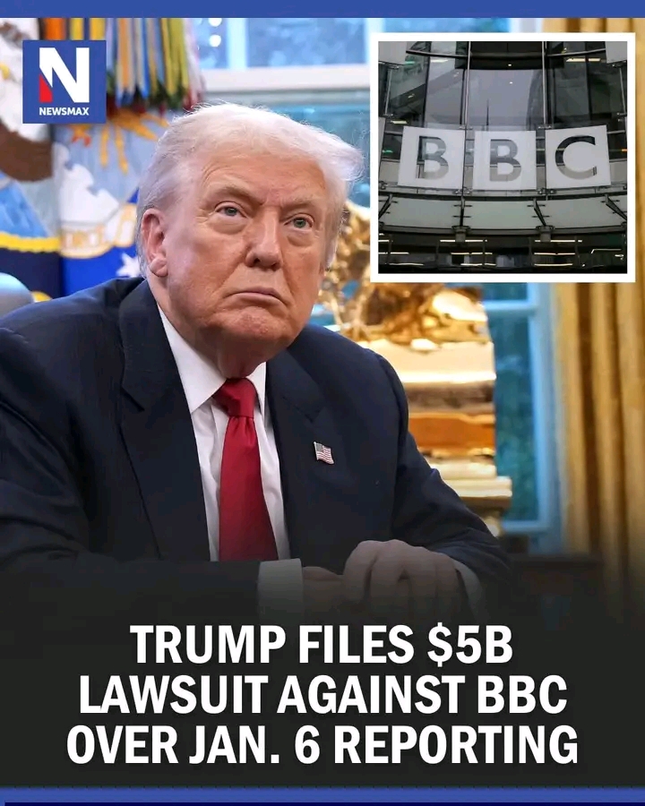 🚨 MEDIA MELTDOWN: Trump SUES BBC Over Defamation Battle With Global Consequences A media firestorm has erupted across the Atlantic. U.S. President Donald Trump has launched a stunning legal assault on the BBC, filing a defamation lawsuit that threatens to drag one of the world’s most powerful media institutions into a bruising courtroom showdown with global repercussions.